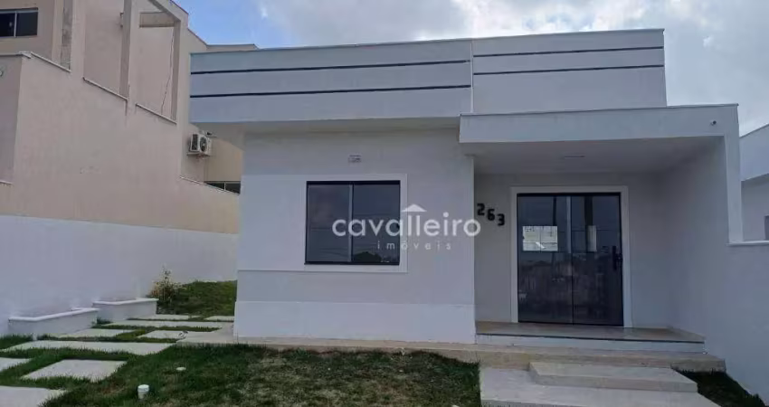 Casa com 2 dormitórios à venda, 65 m² por r$ 395.000,00 - pindobas - maricá/rj