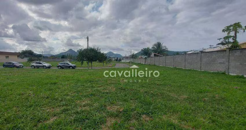 Terreno de esquina com projeto aprovado para construção no landscape -maricá - rj