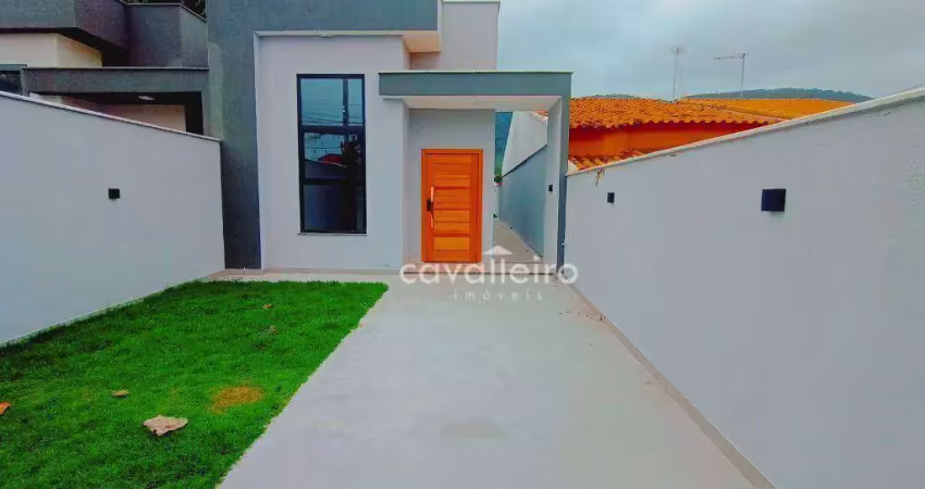 Casa com 3 dormitórios à venda, 109 m² por - barroco (itaipuaçu) - maricá/rj