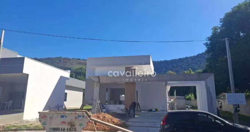 Casa com 3 dormitórios à venda, 121 m² por r$ 760.000,00 - sao josé  do imbassai  - maricá/rj