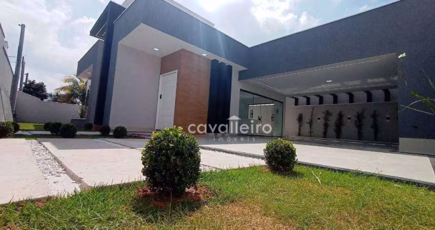 Casa com 2 dormitórios à venda, 116 m² - jardim atlântico leste (itaipuaçu) - maricá/rj