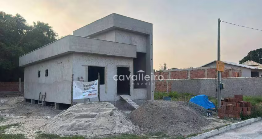 Casa com 2 dormitórios à venda, 85 m² por r$ 450.000,00 - condado de maricá - maricá/rj