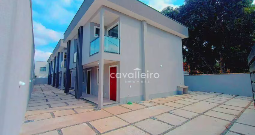 Duplex com 02 quartos sendo 01 suíte no barroco - maricá!