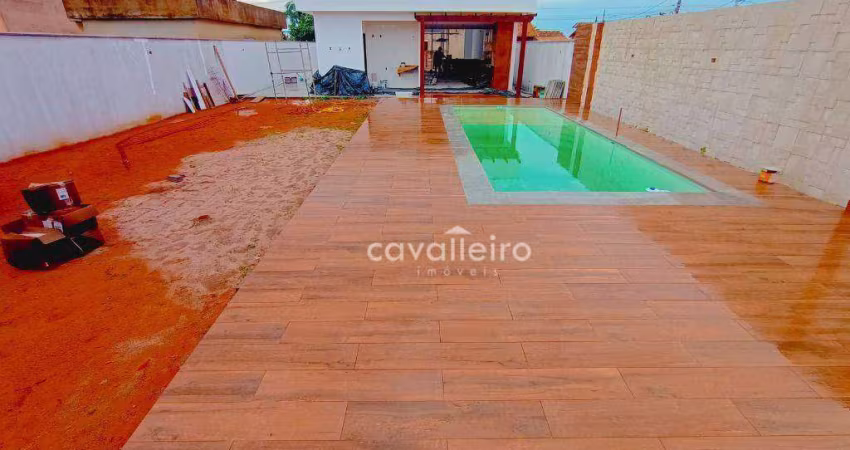 Casa com 3 dormitórios à venda, 134 m² por r$ 850.000,00 - jardim atlântico leste (itaipuaçu) - maricá/rj