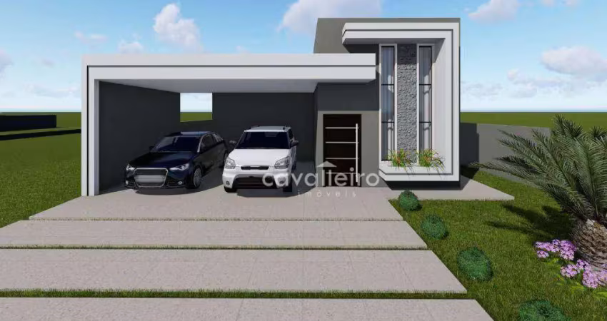 Casa linear em estilo contemporâneo à venda, 180 m² por r$ 950.000 - ubatiba - maricá/rj
