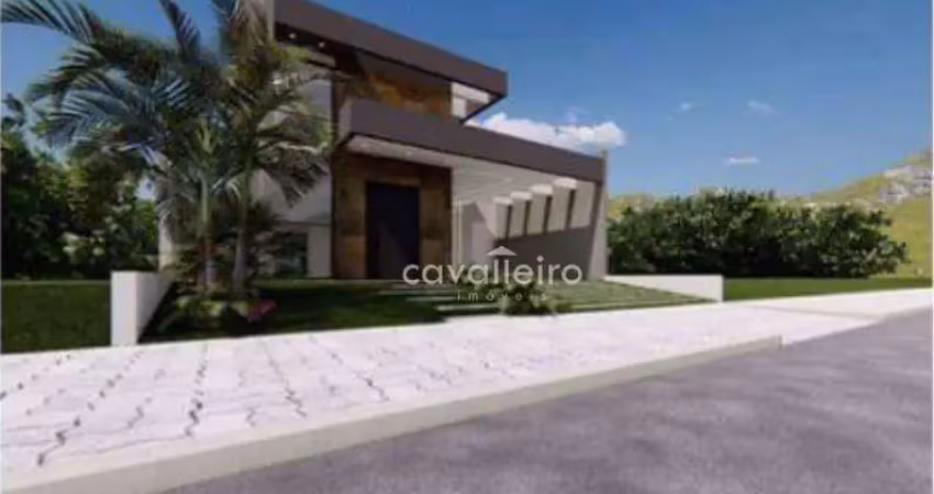 Casa com estilo contemporâneo, 121 m² por r$ 560.000 - pindobas - maricá/rj