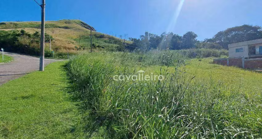 Terreno à venda, 360 m² por r$ 135.000,00 - cajueiros - maricá/rj