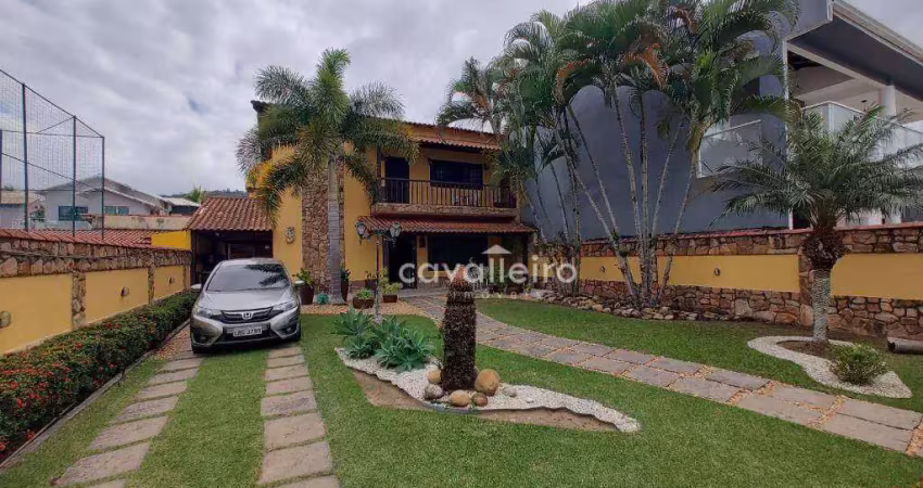 Casa com 5 dormitórios à venda, 300 m² por r$ 1.600.000,00 - são josé de imbassai - maricá/rj