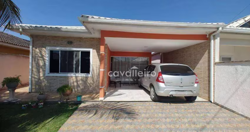 Casa com 3 dormitórios à venda, 112 m² por r$ 600.000,00 - cajueiros (itaipuaçu) - maricá/rj