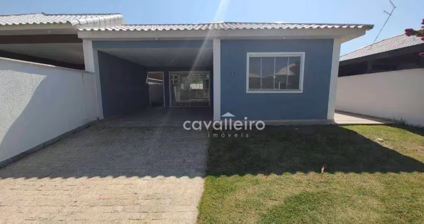 Casa com 3 dormitórios à venda, 112 m² por r$ 600.000,00 - cajueiros (itaipuaçu) - maricá/rj