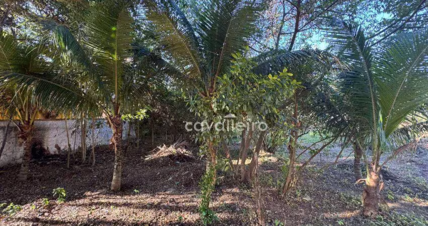 Terreno à venda, 525 m² por r$ 100.000,00 - bambuí - maricá/rj