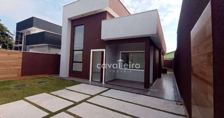 Casa com 3 dormitórios à venda, 300 m²- jardim atlântico oeste (itaipuaçu) - maricá/rj