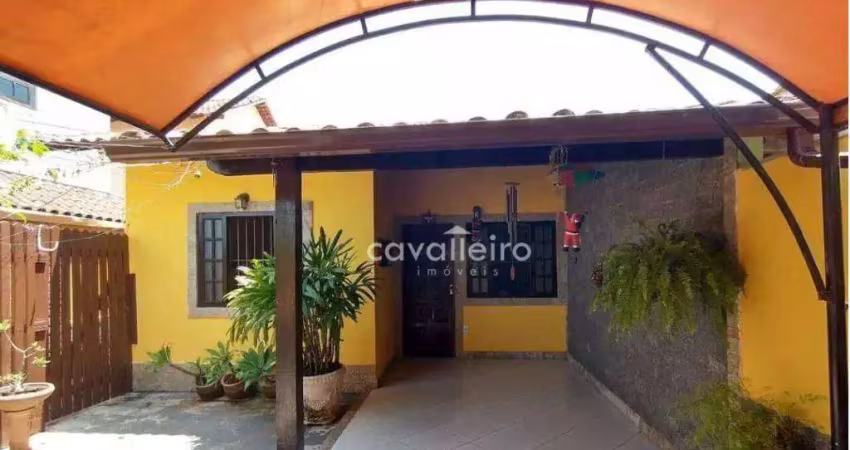 Casa com 4 dormitórios à venda, 280 m² por r$ 550.000,00 - barroco (itaipuaçu) - maricá/rj