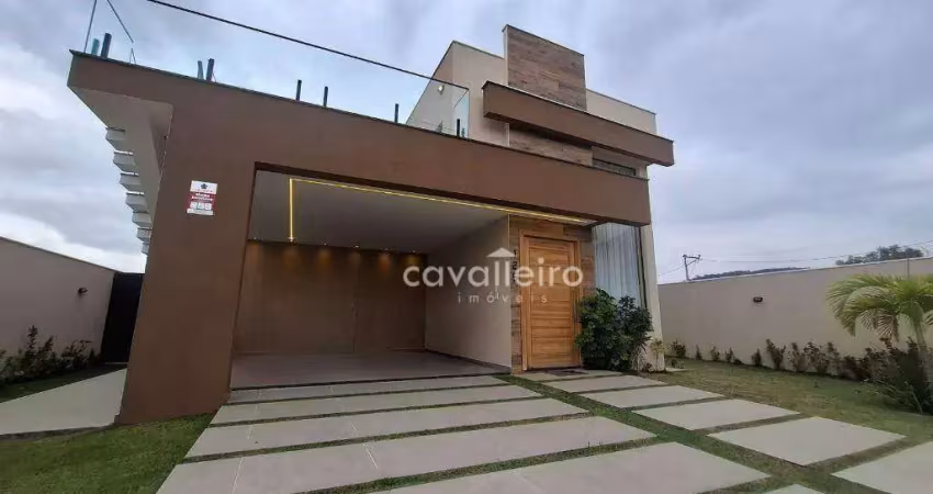 Casa em condomínio fechado com 4 quartos à venda na Rodovia Vereador Oldemar Guedes Figueiredo, 125, Ubatiba, Maricá