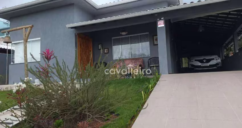 Casa com 3 dormitórios à venda, 163 m² por r$ 950.000,00 - jardim atlântico leste (itaipuaçu) - maricá/rj