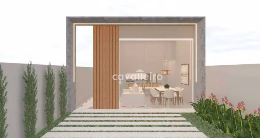 Casa com 3 dormitórios à venda, 108 m² por r$ 585.000,00 - jardim atlântico leste (itaipuaçu) - maricá/rj