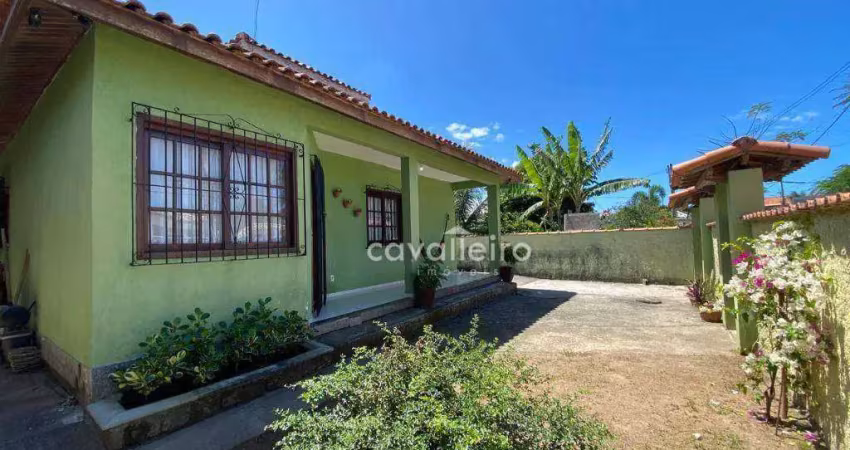 Casa com 2 dormitórios à venda, 68 m² por r$ 510.000,00 - jardim atlântico central (itaipuaçu) - maricá/rj