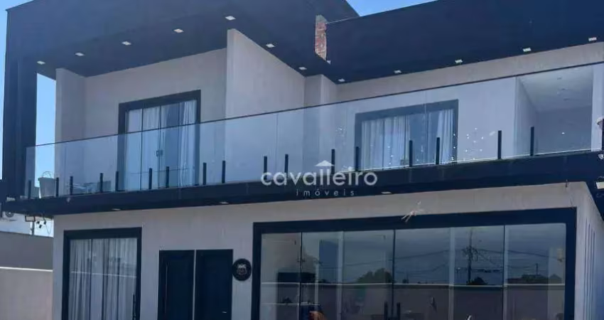 Casa com 4 dormitórios à venda, 285 m² por r$ 1.650.000,00 - centro - maricá/rj