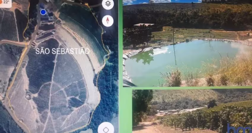 Fazenda com 26 alqueires paulistas com café em vargem grande-mg