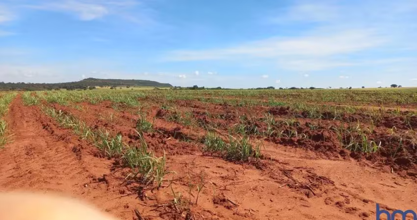 Fazenda com 25 alqueires de dupla aptidão com cana arrendada em ituiutaba-mg