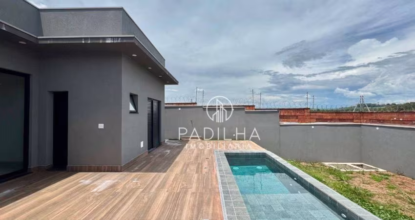 Casa com 3 dormitórios, 153 m² - venda por R$ 1.195.000 ou aluguel por R$ 7.596/mês - Condomínio Terras de San Tiago -Bonfim Paulista - Ribeirão Preto