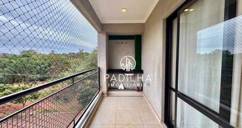Apartamento com 1 dormitório para alugar, 45 m² por R$ 1.836,00/mês - Vila do Golf - Ribeirão Preto/SP