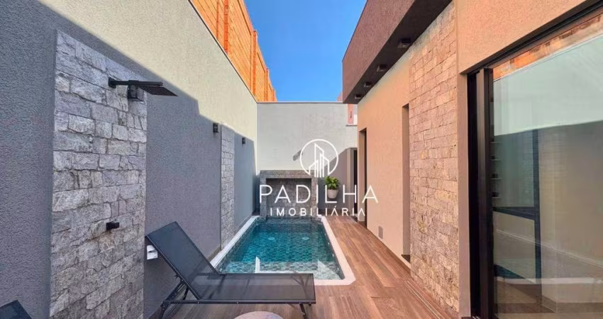 Casa térrea com 3 dormitórios à venda, 150 m² por R$ 1.290.000 - Condomínio San Marco - Ilha Gênova - Ribeirão Preto/SP