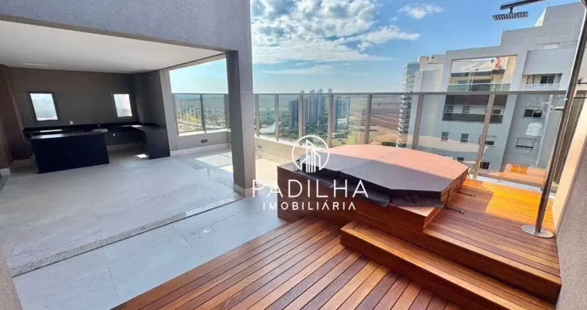 Cobertura com 5 dormitórios à venda, 437 m² por r$ 3.800.000 - cidade de zurique - jardim ilhas do sul - ribeirão preto/sp