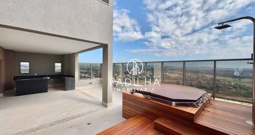 Cobertura com 5 dormitórios à venda, 437 m² por r$ 3.800.000 - cidade de zurique - jardim ilhas do sul - ribeirão preto/sp
