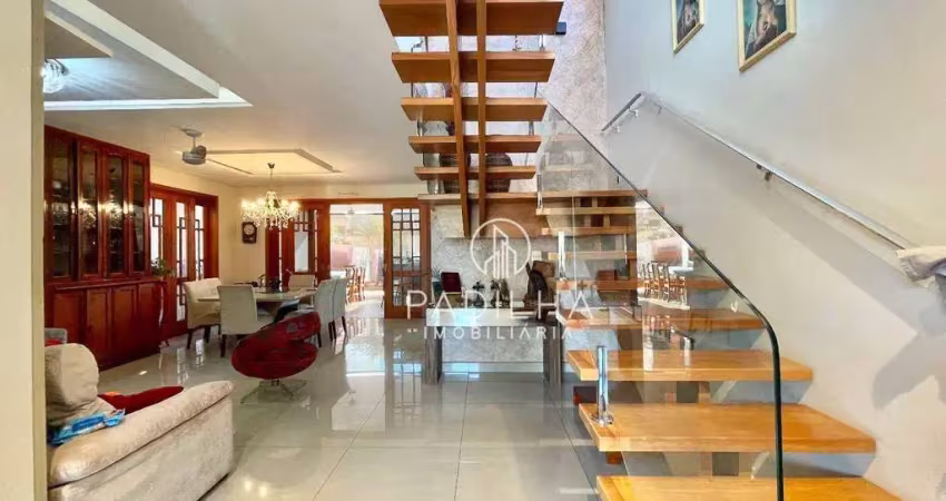 Sobrado com 3 dormitórios à venda, 232 m² por r$ 1.600.000,00 - condomínio villa romana i - ribeirão preto/sp