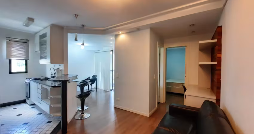 Apartamento mobiliado com terraço e vista privilegiada – portal do morumbi!