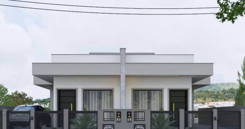 Linda casa Loteamento Mello em São José/SC