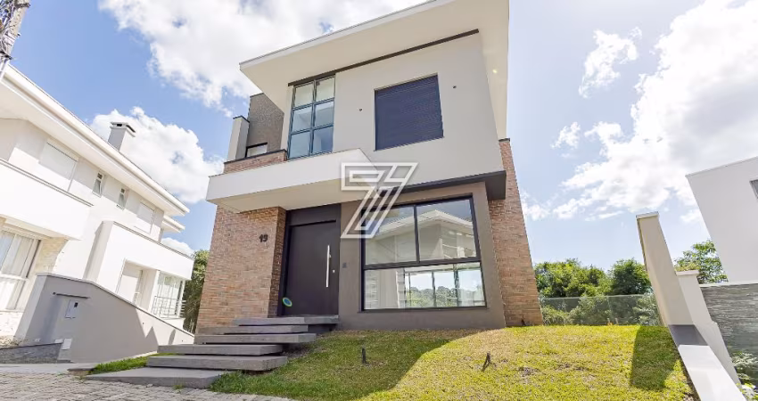 CASA EM CONDOMÍNIO no bairro Santa Felicidade | Curitiba Casa com 3 suítes em Santa Felicidade