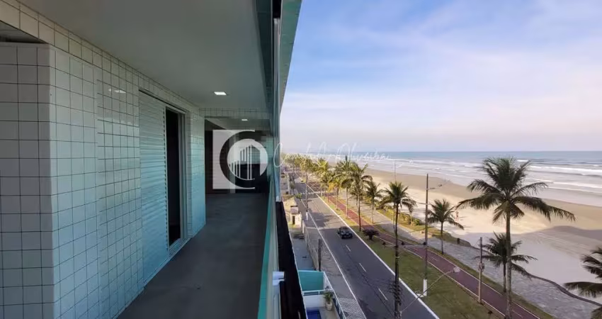 Apartamento  frente mar com 2 dorms, jardim imperador