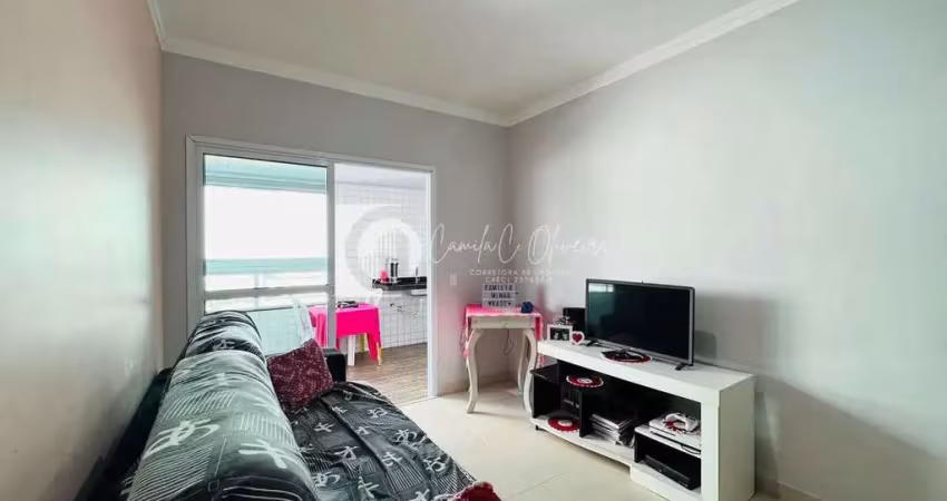Apartamento com 3 dorms, sacada gourmet caiçara, praia grande