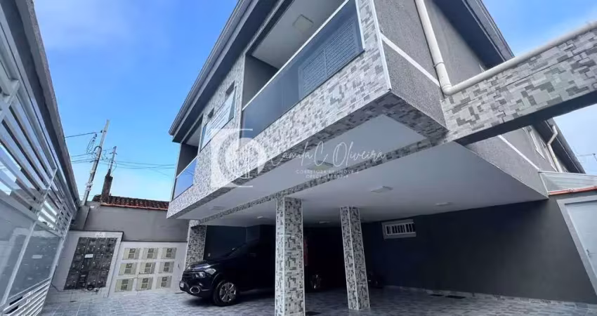 Casa de condomínio  sobreposta alta com 4 dorms, caiçara
