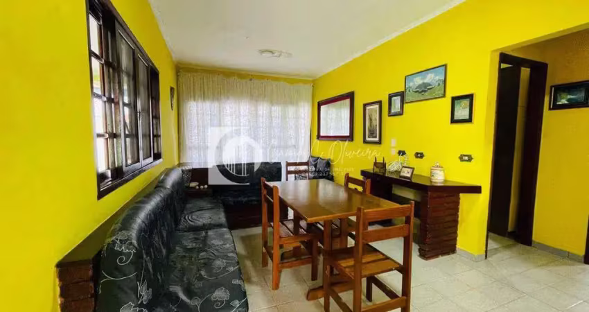 Locação casa com 2 dorms e edícula,real, praia grande