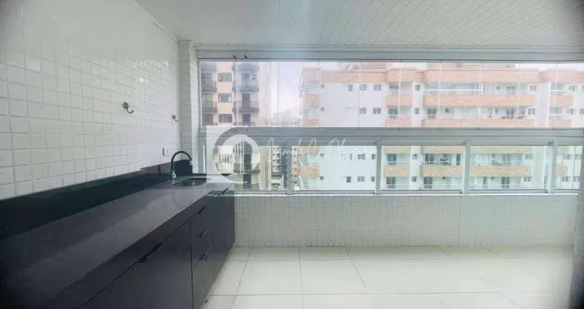 Apartamento 2 quartos, predio frente mar, caiçara, praia grande