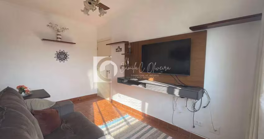 Apartamento com Sacada de 1 quarto, Caiçara, Praia Grande