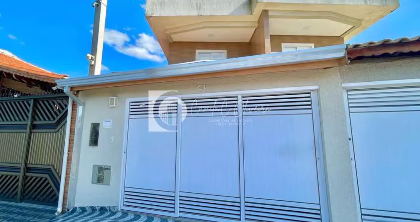 Sobrado com 2 quartos, balneário maracanã, praia grande - r$ 470 mil, cod: 1452