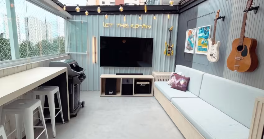 Apartamento garden semi mobiliado em Santana