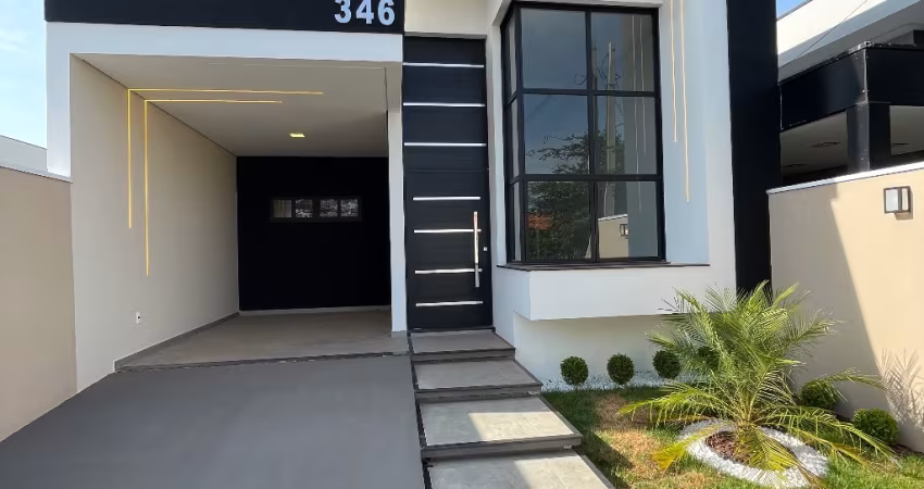 Belíssima casa com 3 dormitórios em condomínio de Tatuí