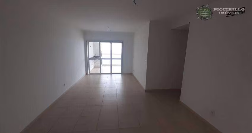 Apartamento a venda com 111m² 3 dormitórios 2 suíte + dep de empregada, 2 vagas vista livre para o mar - Praia Grande - SP