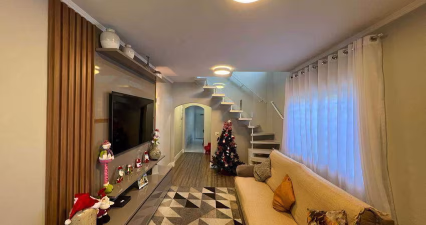 Sobrado com 3 dormitórios à venda, 140 m² por R$ 990.000,00 - Canto do Forte - Praia Grande/SP