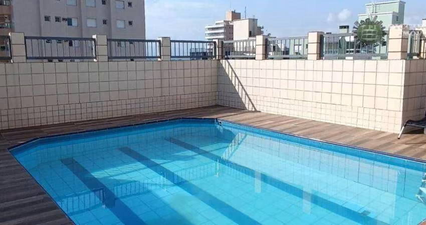 Apartamento com 2 dormitórios à venda, 82 m² por R$ 385.000,00 - Aviação - Praia Grande/SP