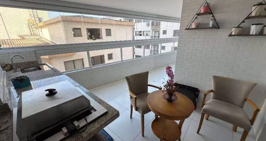Apartamento com 2 dormitórios à venda, 107 m² por r$ 700.000,00 - aviação - praia grande/sp