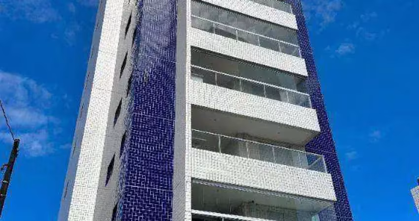 Apartamento com 2 dormitórios à venda, 62 m² por r$ 395.000 - vila guilhermina - praia grande/sp