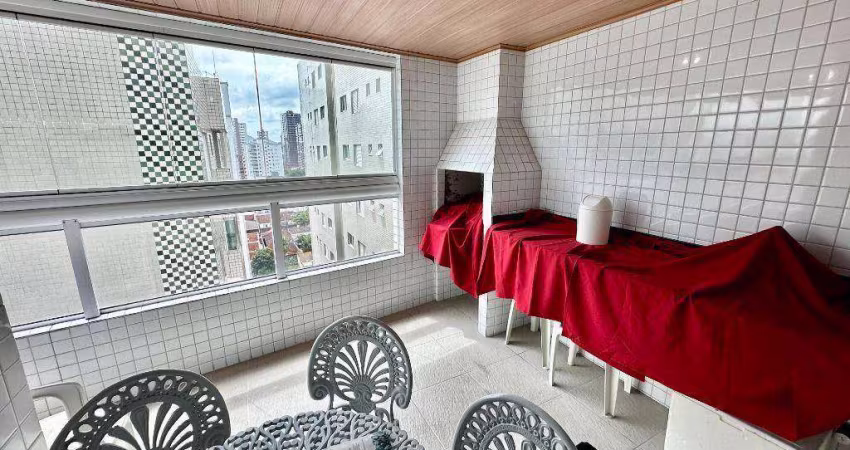 Apartamento com 2 dormitórios à venda, 86 m² por R$ 470.000,00 - Aviação - Praia Grande/SP