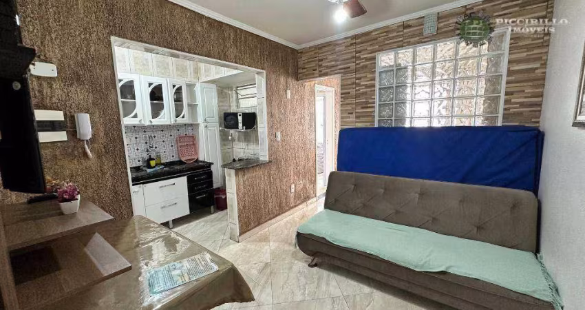 Kitnet com 1 dormitório à venda, 27 m² por R$ 250.000 - Vila Guilhermina - Praia Grande/SP