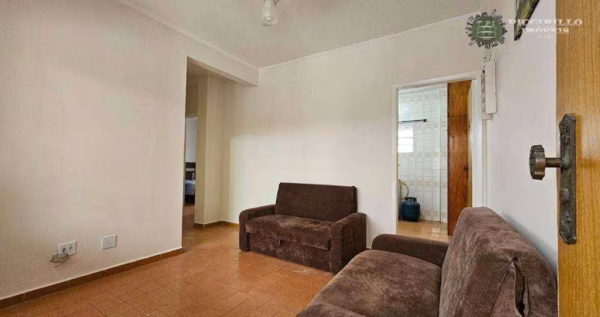 Apartamento com 1 dormitório à venda, 43 m² por R$ 235.000 - Vila Guilhermina - Praia Grande/SP